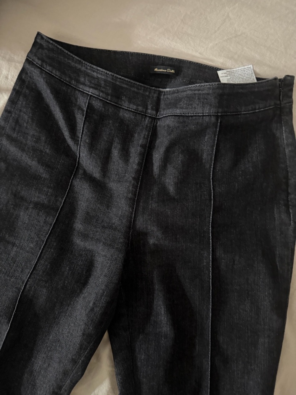 Massimo Dutti Black Skinny Fit Jeans
